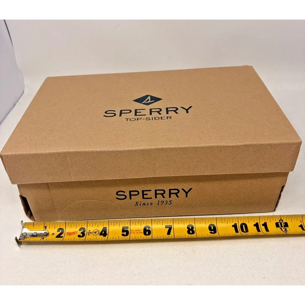 Sperry Koifish Sparkle Canvas Burgundy Women's Boat Shoes Size 9.5 STS84343 Box